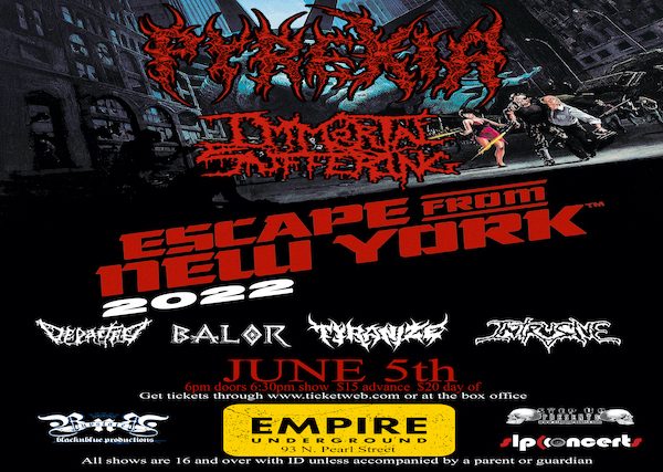 Pyrexia - Escape From New York 2022