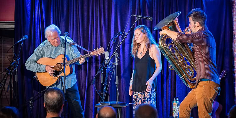 Don Armstrong with Liz and Pete