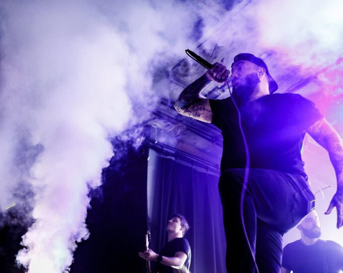 August Burns Red - 4/15/23 at Empire Live, Albany, NY (Photo by Kylie Spinelli for 518scene.com - IG: @growingobserver/@518scene)