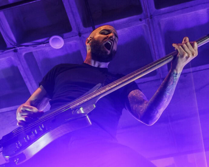 August Burns Red - 4/15/23 at Empire Live, Albany, NY (Photo by Kylie Spinelli for 518scene.com - IG: @growingobserver/@518scene)