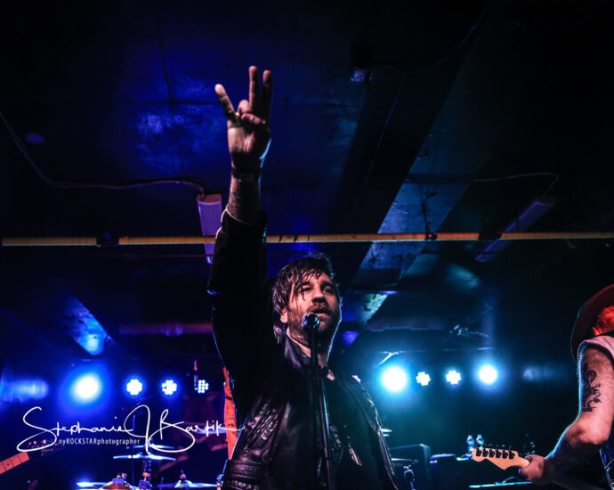 Joe Mansman and the Midnight Revival Band - Empire Underground, Albany, NY - 4/6/23 (Photos by Stephanie J. Bartik)