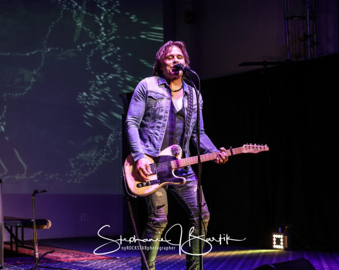 Mike Tramp - Songs of White Lion - The Strand Theatre, Hudson Falls, NY - 5/2/23 (Photos by Stephanie J. Bartik/518scene.com)