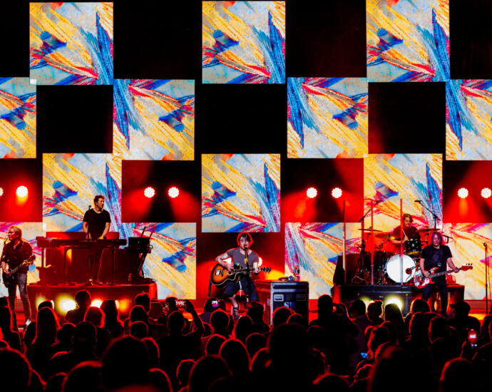 Goo Goo Dolls - SPAC, Saratoga Springs, NY - 8/8/23 (Photos by Kylie Spinelli for 518scene.com)