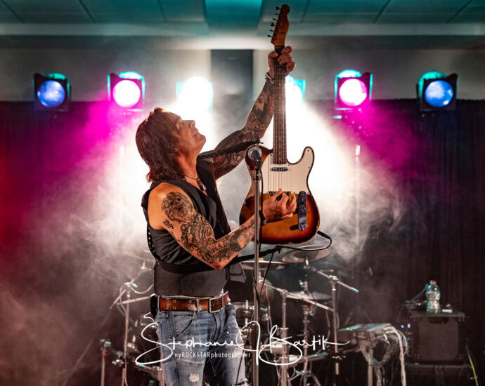 Mike Tramp - Songs of White Lion - Cool Insuring Arena Heritage Hall, Glens Falls, NY - 10/8/23 (Photos by Stephanie J. Bartik for 518scene.com)