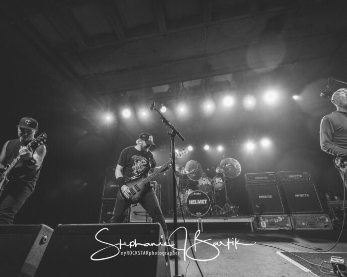Helmet - Empire Live, Albany, NY - 10/3/23 (Photos by Stephanie J. Bartik for 518scene.com)