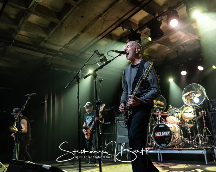 Helmet - Empire Live, Albany, NY - 10/3/23 (Photos by Stephanie J. Bartik for 518scene.com)