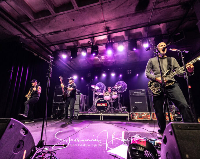 Helmet - Empire Live, Albany, NY - 10/3/23 (Photos by Stephanie J. Bartik for 518scene.com)