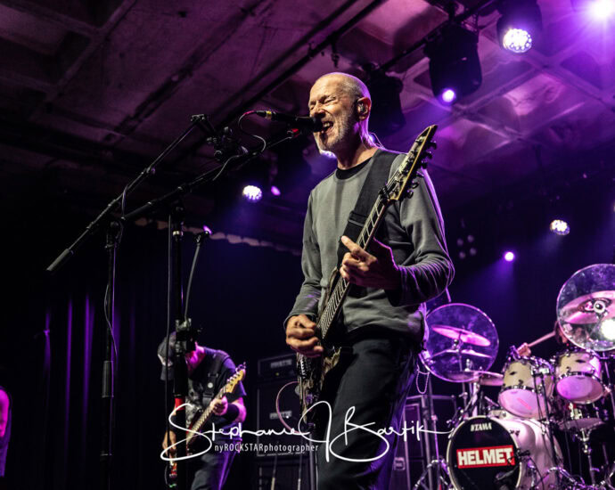 Helmet - Empire Live, Albany, NY - 10/3/23 (Photos by Stephanie J. Bartik for 518scene.com)