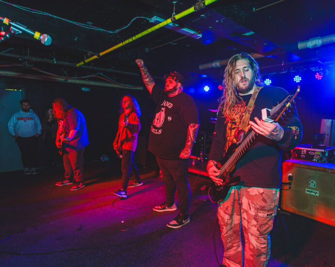 Left To Suffer – 12/16/23 – Empire Underground, Albany, NY (Photos by Ron Loria for 518scene.com)