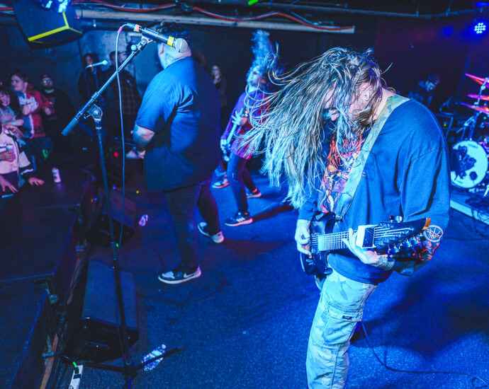 Left To Suffer – 12/16/23 – Empire Underground, Albany, NY (Photos by Ron Loria for 518scene.com)