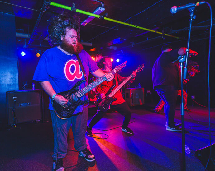 Left To Suffer – 12/16/23 – Empire Underground, Albany, NY (Photos by Ron Loria for 518scene.com)