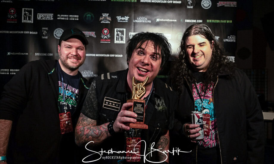 The Erotics - Winner of two Extreme Music Awards - The Black Carpet - Extreme Music Awards 2024 - 1/13/24 at Empire Live - Albany NY (Photos by Stephanie J. Bartik)