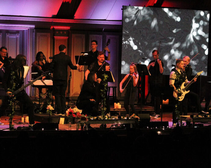 Emo Orchestra with Escape The Fate - 4/25/24 at Troy Savings Bank Music Hall, Troy, NY (Photos by Jess Disano for 518scene.com)