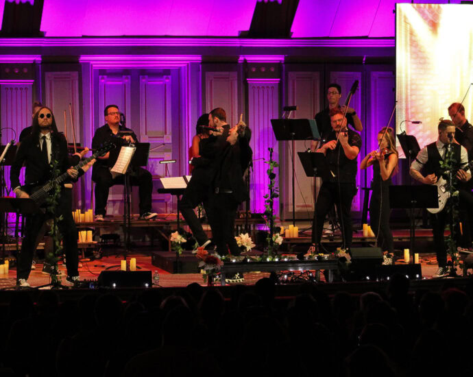 Emo Orchestra with Escape The Fate - 4/25/24 at Troy Savings Bank Music Hall, Troy, NY (Photos by Jess Disano for 518scene.com)