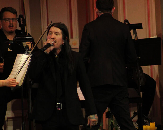 Emo Orchestra with Escape The Fate - 4/25/24 at Troy Savings Bank Music Hall, Troy, NY (Photos by Jess Disano for 518scene.com)