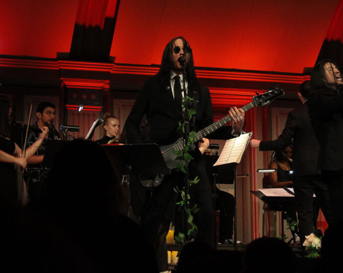 Emo Orchestra with Escape The Fate - 4/25/24 at Troy Savings Bank Music Hall, Troy, NY (Photos by Jess Disano for 518scene.com)