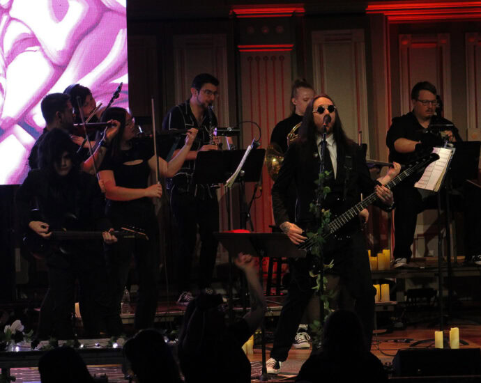 Emo Orchestra with Escape The Fate - 4/25/24 at Troy Savings Bank Music Hall, Troy, NY (Photos by Jess Disano for 518scene.com)