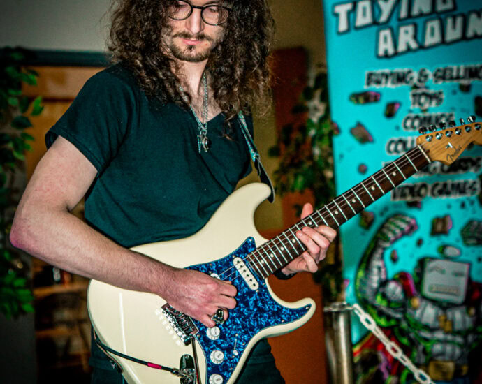 The Grandstand Jockeys - Live at Upstate Oddities Market - 4/14/24 at Johnstown Area Community Center, Johnstown, NY (Photos by Benjamin Hunt for 518scene.com)