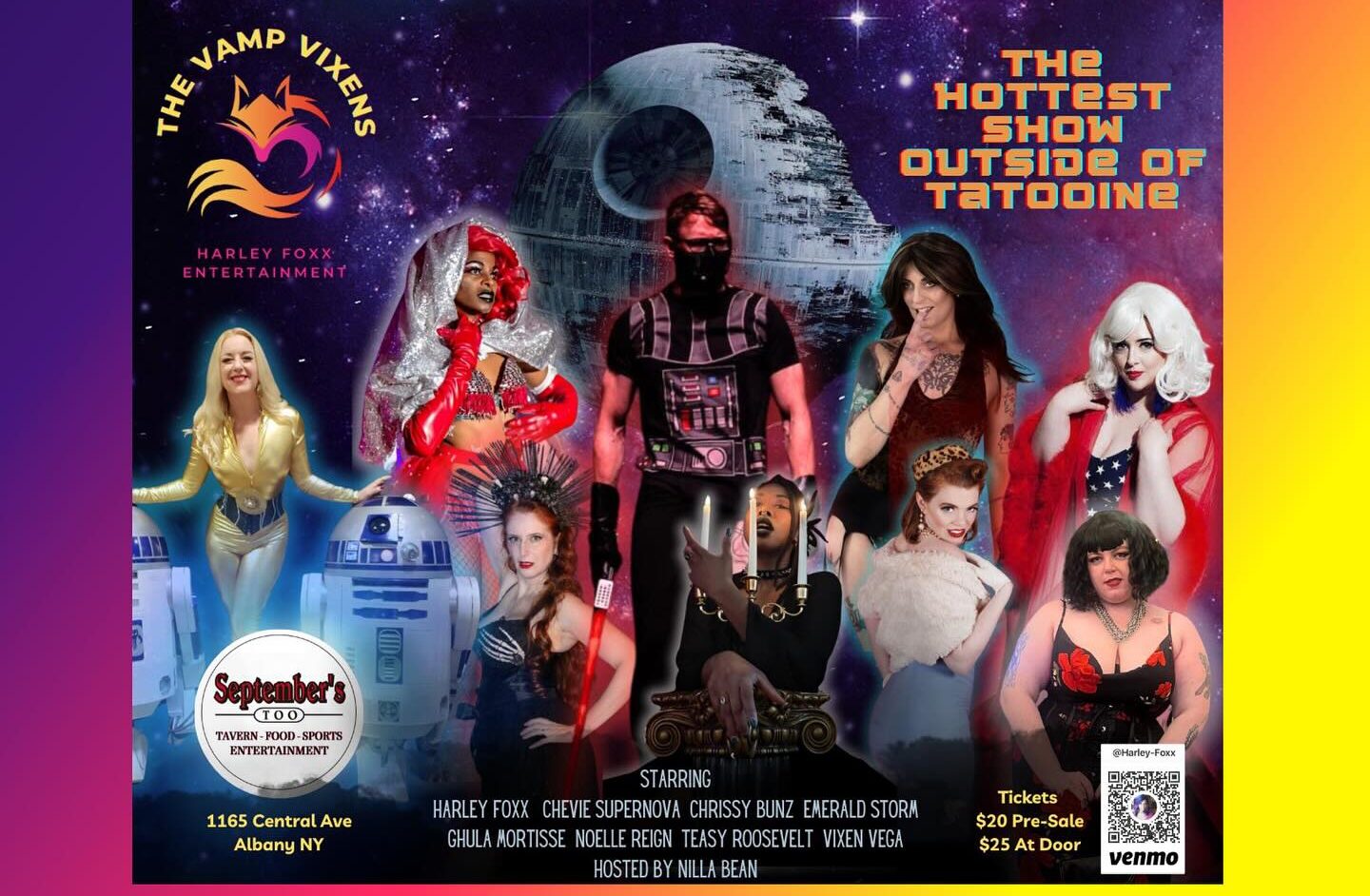 May the TEASE Be With You: A Star Wars Burlesque Show! - 518scene.com