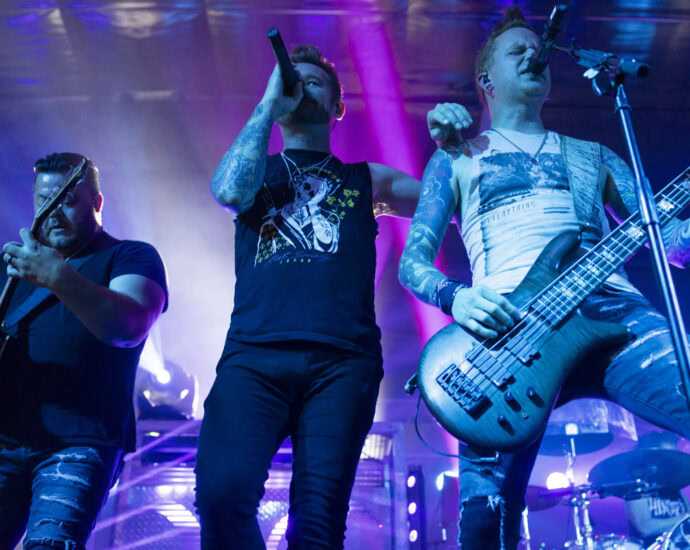 Hinder - 7/19/24 at Saranac Lake Civic Center, NY (Photos by Gabe Dickens for 518scene.com)