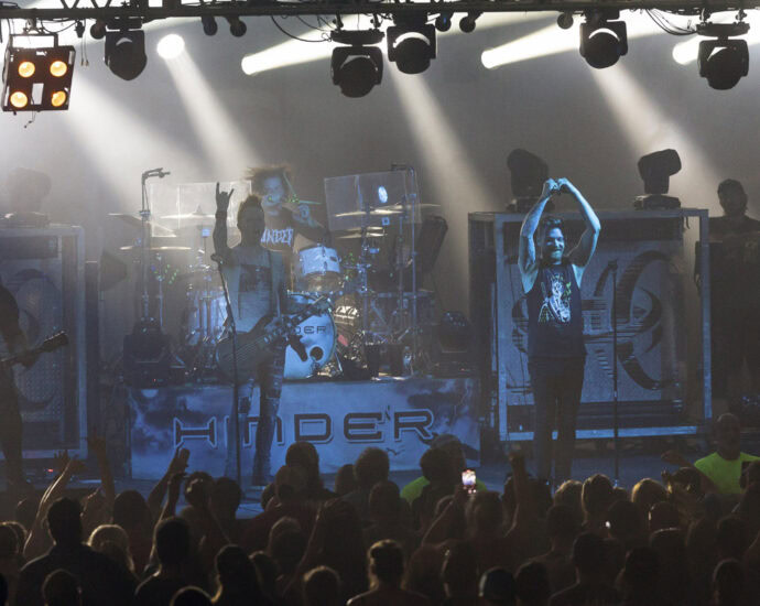 Hinder - 7/19/24 at Saranac Lake Civic Center, NY (Photos by Gabe Dickens for 518scene.com)