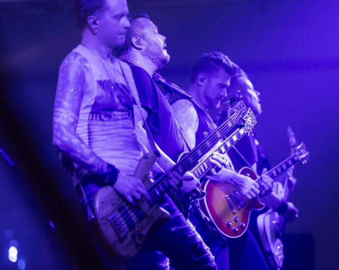 Hinder - 7/19/24 at Saranac Lake Civic Center, NY (Photos by Gabe Dickens for 518scene.com)