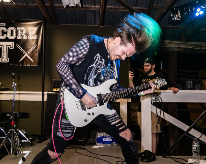 Wisdom & War - 8/25/24 at For The Core Fest, Concordia Club, Gloversville, NY (Photos by Kylie Spinelli for 518scene.com)