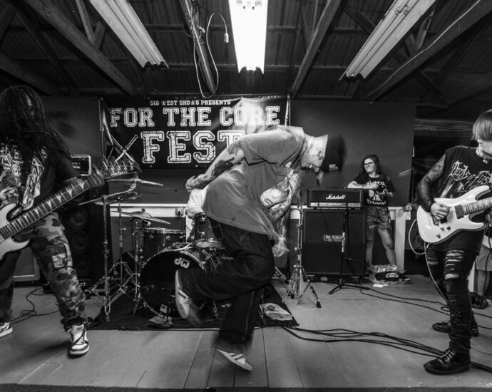 Wisdom & War - 8/25/24 at For The Core Fest, Concordia Club, Gloversville, NY (Photos by Kylie Spinelli for 518scene.com)