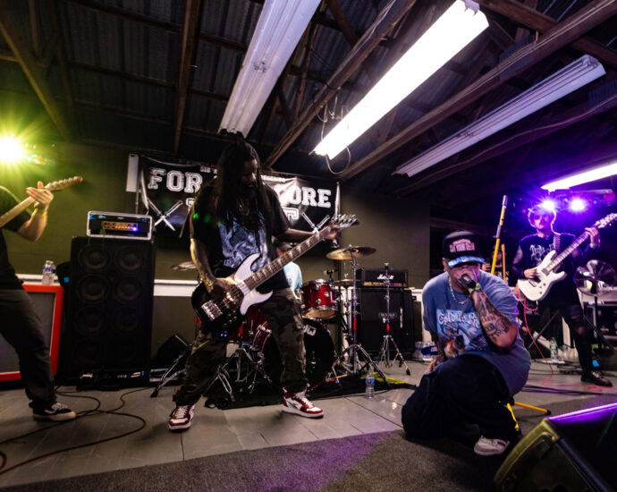 Wisdom & War - 8/25/24 at For The Core Fest, Concordia Club, Gloversville, NY (Photos by Kylie Spinelli for 518scene.com)