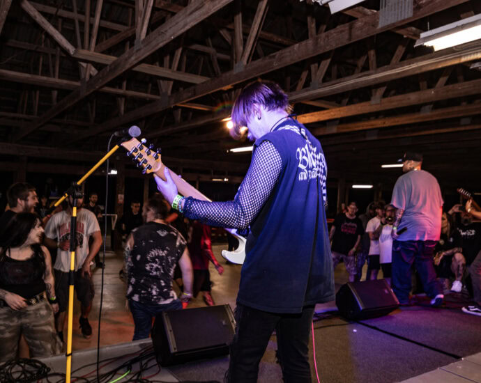 Wisdom & War - 8/25/24 at For The Core Fest, Concordia Club, Gloversville, NY (Photos by Kylie Spinelli for 518scene.com)