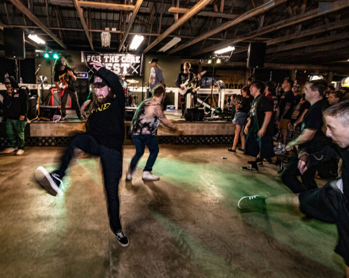 Wisdom & War - 8/25/24 at For The Core Fest, Concordia Club, Gloversville, NY (Photos by Kylie Spinelli for 518scene.com)