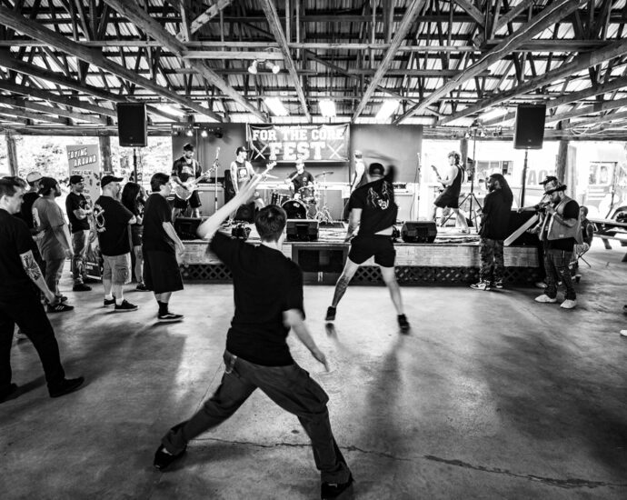 Secret Work - 8/25/24 at For The Core Fest, Concordia Club, Gloversville, NY (Photos by Kylie Spinelli for 518scene.com)