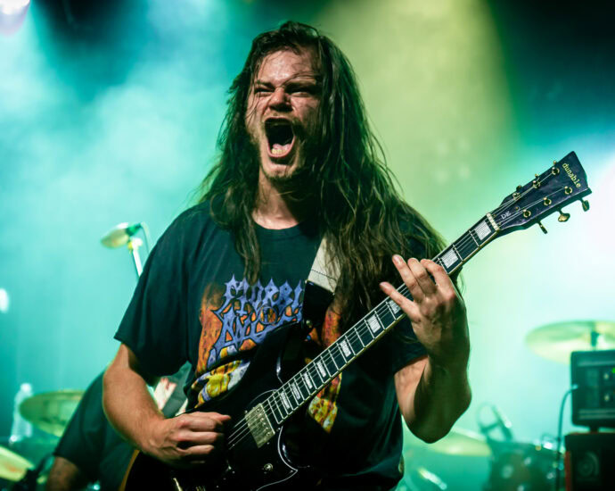 Undeath - 12/7/24 at Empire Live, Albany, NY (Photos by Benjamin Hunt for 518scene.com)