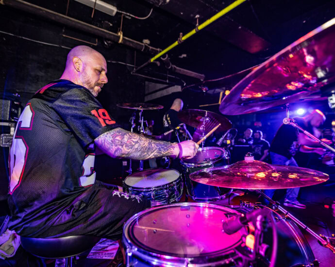 Dysentery - 1/10/25 at Empire Underground, Albany, NY (Photos by Kylie Spinelli for 518scene.com)