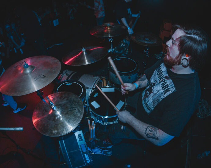 Breathe The Skyline - 3/2/25 at Empire Underground, Albany, NY (Photos by Benjamin Hunt for 518scene.com)