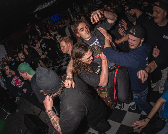 Terror - 5/23/25 at No Fun, Troy, NY (Photos by Benjamin Hunt for 518scene.com)