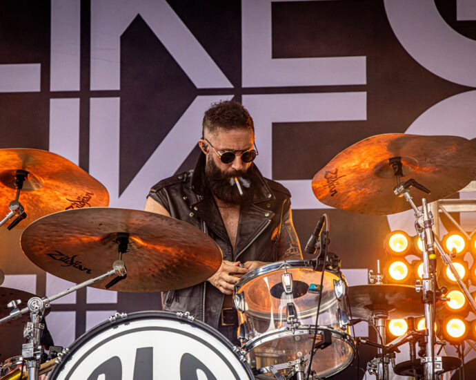 Boys Like Girls - 6/26/25 at Alive at 5 Albany, Tricentennial Park, NY (Photos by Jacob Sawyer for 518scene.com)