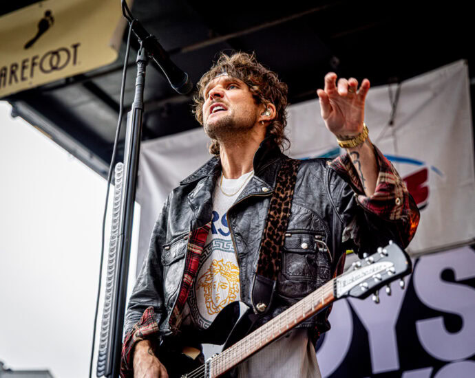 Boys Like Girls - 6/26/25 at Alive at 5 Albany, Tricentennial Park, NY (Photos by Jacob Sawyer for 518scene.com)