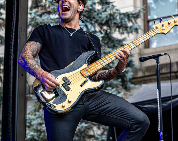 Boys Like Girls - 6/26/25 at Alive at 5 Albany, Tricentennial Park, NY (Photos by Jacob Sawyer for 518scene.com)