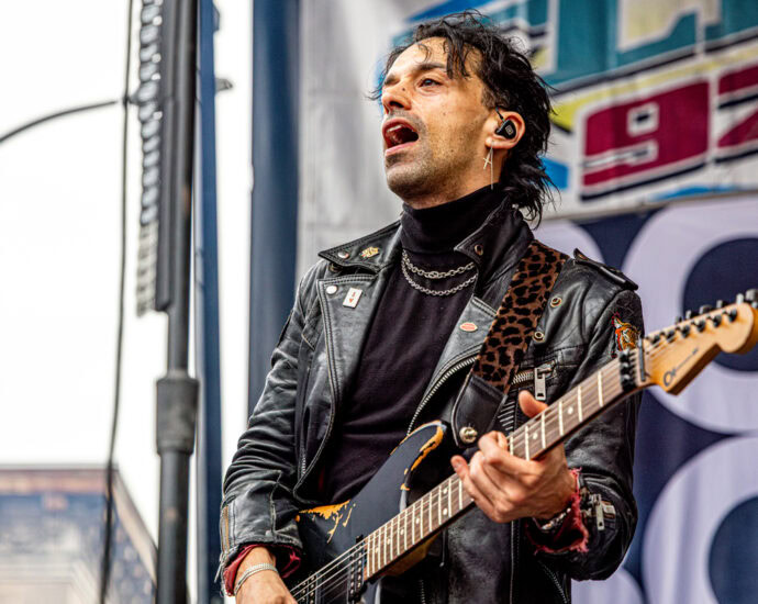 Boys Like Girls - 6/26/25 at Alive at 5 Albany, Tricentennial Park, NY (Photos by Jacob Sawyer for 518scene.com)