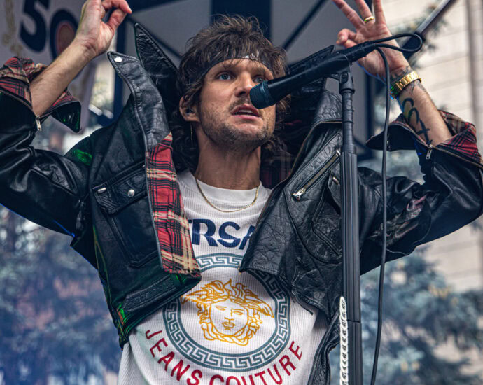 Boys Like Girls - 6/26/25 at Alive at 5 Albany, Tricentennial Park, NY (Photos by Jacob Sawyer for 518scene.com)