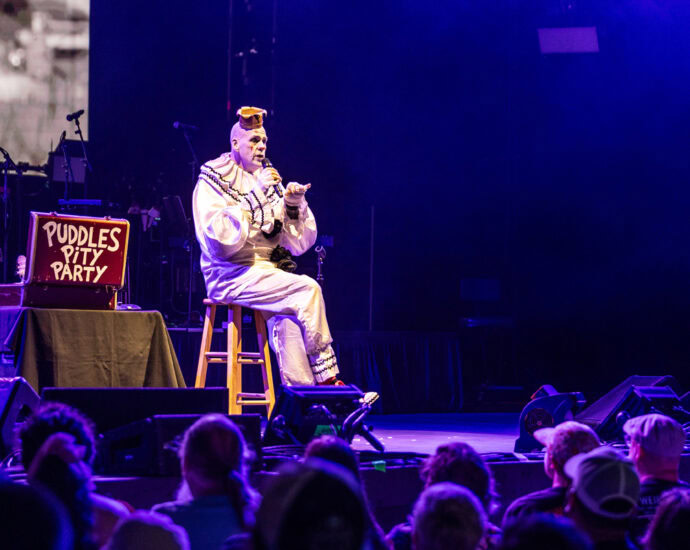 Puddles Pity Party - 7/17/25 at SPAC, Saratoga Springs, NY (Photos by Kylie Spinelli for 518scene.com)