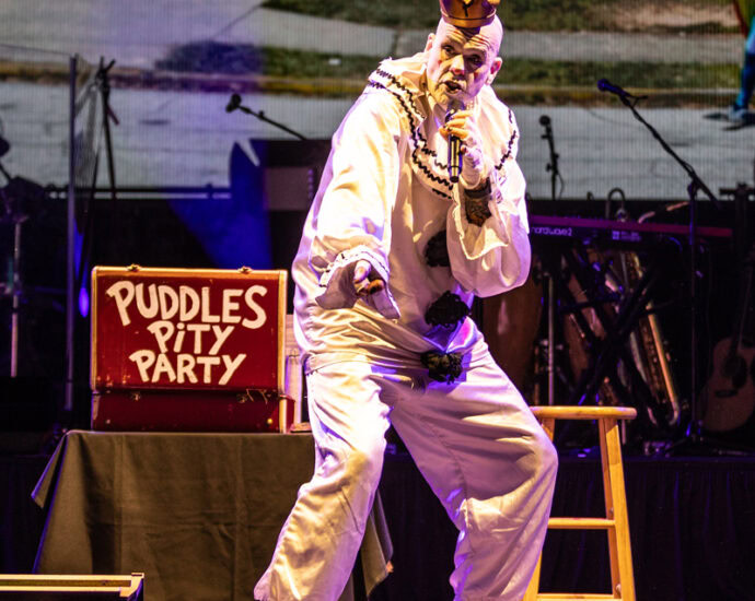 Puddles Pity Party - 7/17/25 at SPAC, Saratoga Springs, NY (Photos by Kylie Spinelli for 518scene.com)