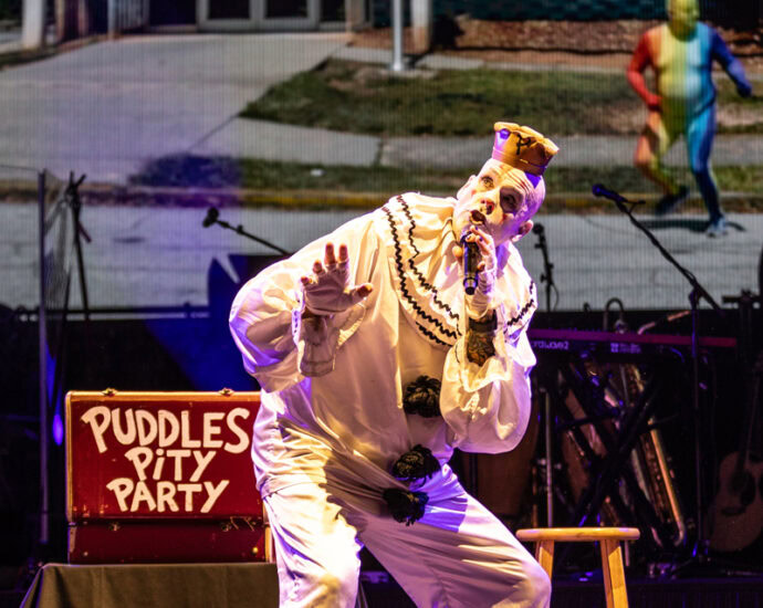 Puddles Pity Party - 7/17/25 at SPAC, Saratoga Springs, NY (Photos by Kylie Spinelli for 518scene.com)
