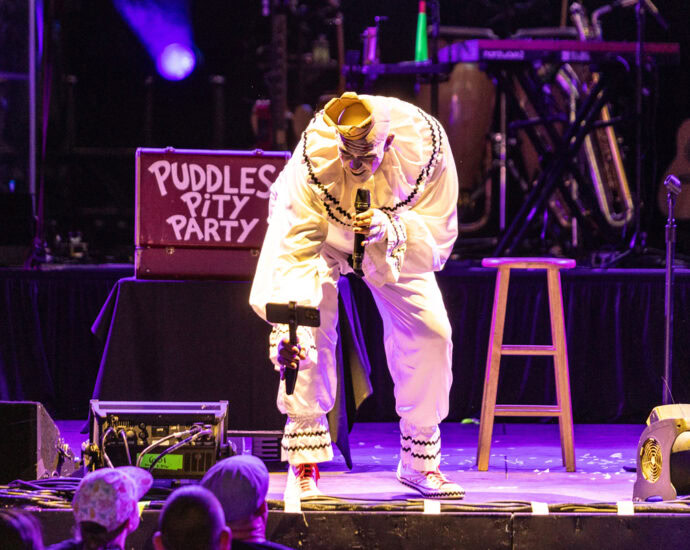 Puddles Pity Party - 7/17/25 at SPAC, Saratoga Springs, NY (Photos by Kylie Spinelli for 518scene.com)