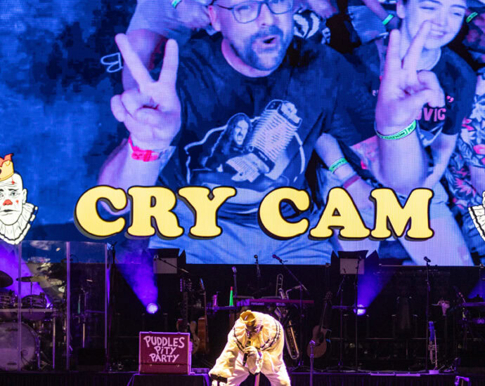 Puddles Pity Party - 7/17/25 at SPAC, Saratoga Springs, NY (Photos by Kylie Spinelli for 518scene.com)