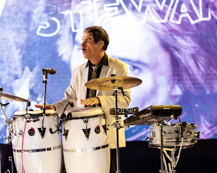 Rod Stewart - 7/15/25 at SPAC, Saratoga Springs, NY (Photos by Mark Kurtzner for 518scene.com)