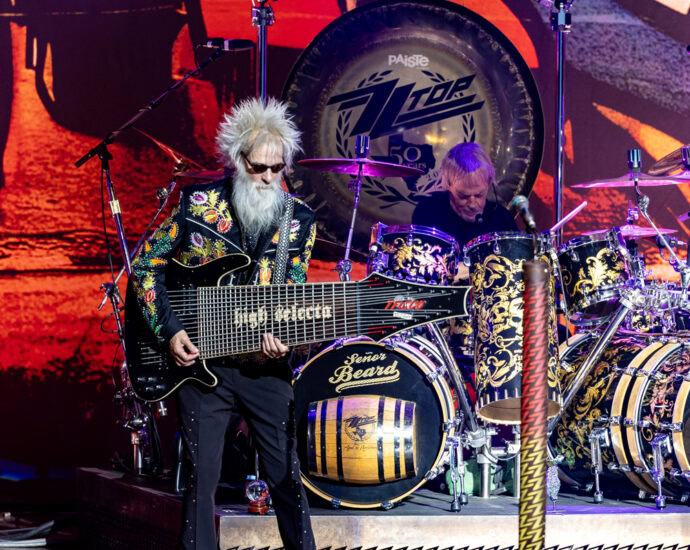 Z.Z. Top - 9/24/25 at The Palace Theatre, Albany, NY (Photos by Mark Kurtzner for 518scene.com)