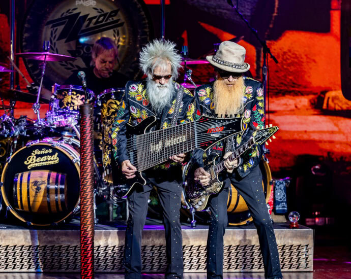 Z.Z. Top - 9/24/25 at The Palace Theatre, Albany, NY (Photos by Mark Kurtzner for 518scene.com)