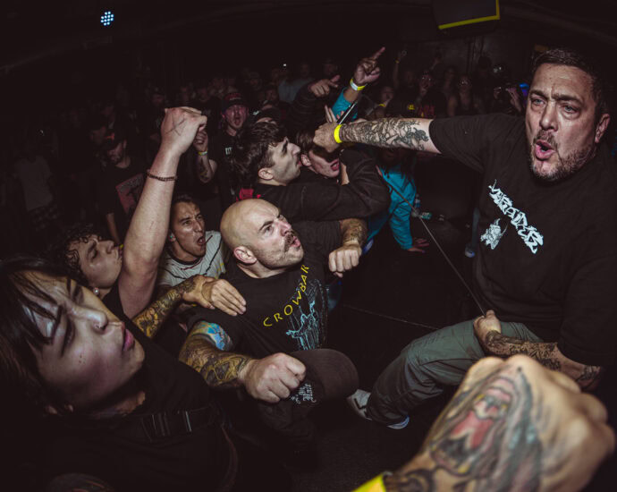 Death Threat - 10/18/25 at Empire Underground, Albany, NY (Photos by Benjamin Hunt for 518scene.com)